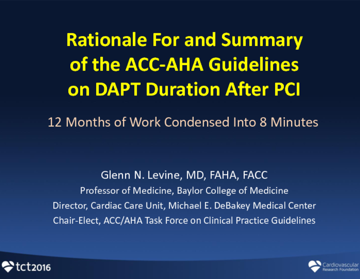 ACC/AHA Versus ESC Guidelines On Dual Antiplatelet Therapy:, 56% OFF