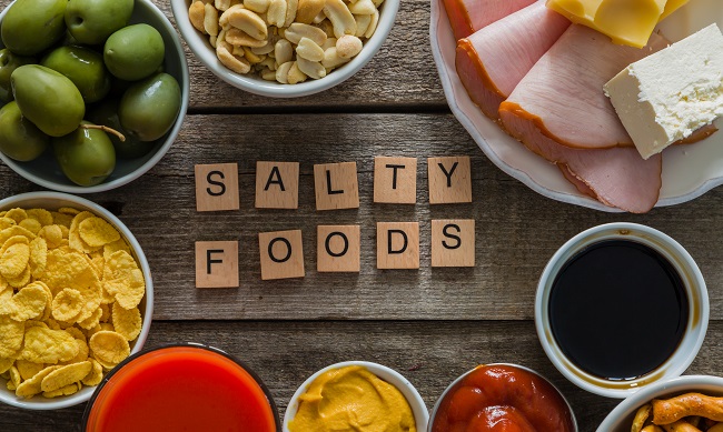 foods high in salt