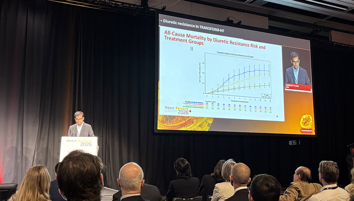 Diuretic Resistance Score Confirms TRANSFORM-HF’s Message