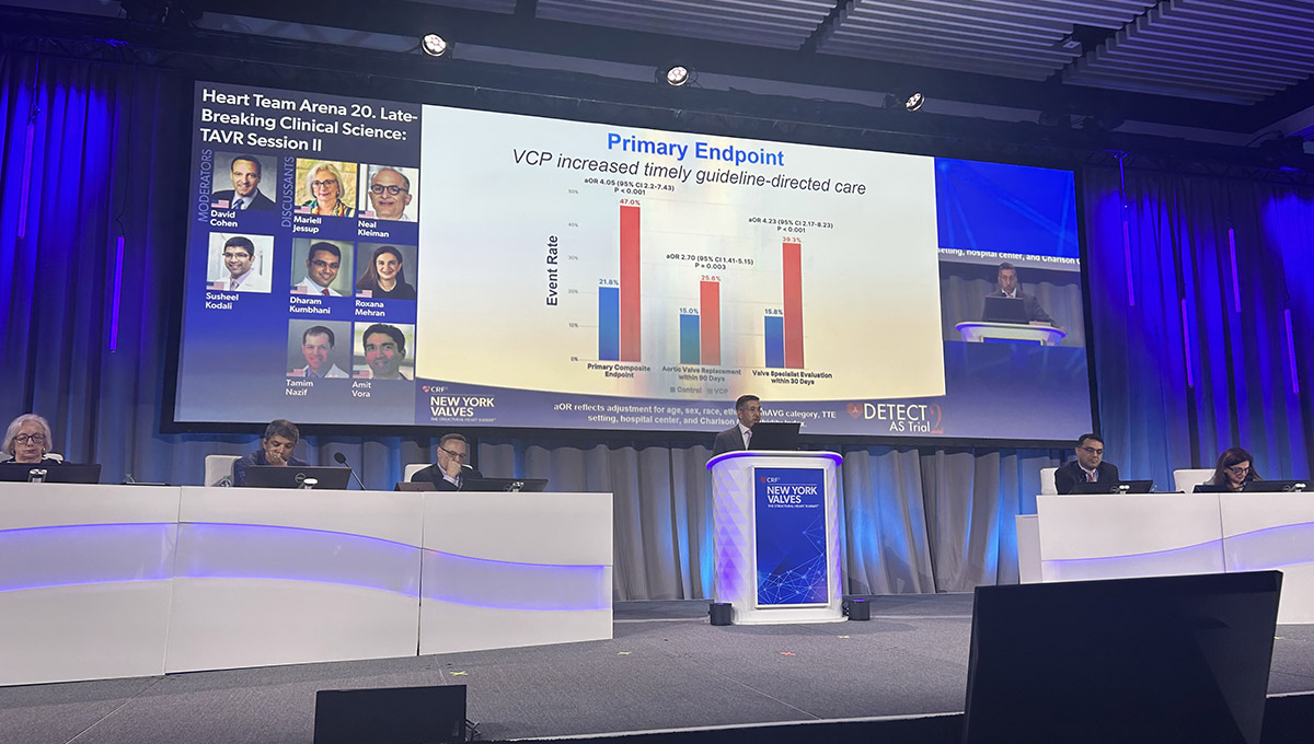 DETECT AS II: EHR-Based Valve Care Pathway Boosts Early AS Management
