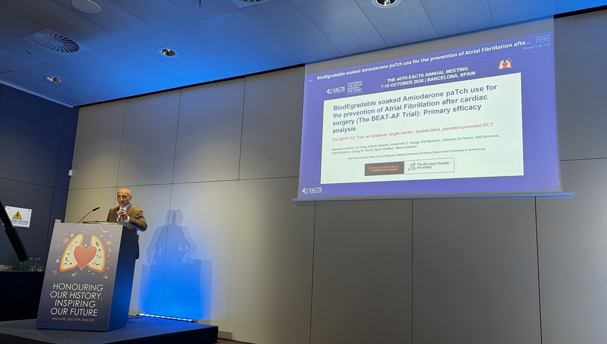 Amiodarone Patch Doesn’t Prevent Postoperative AF After Cardiac Surgery: BEAT-AF