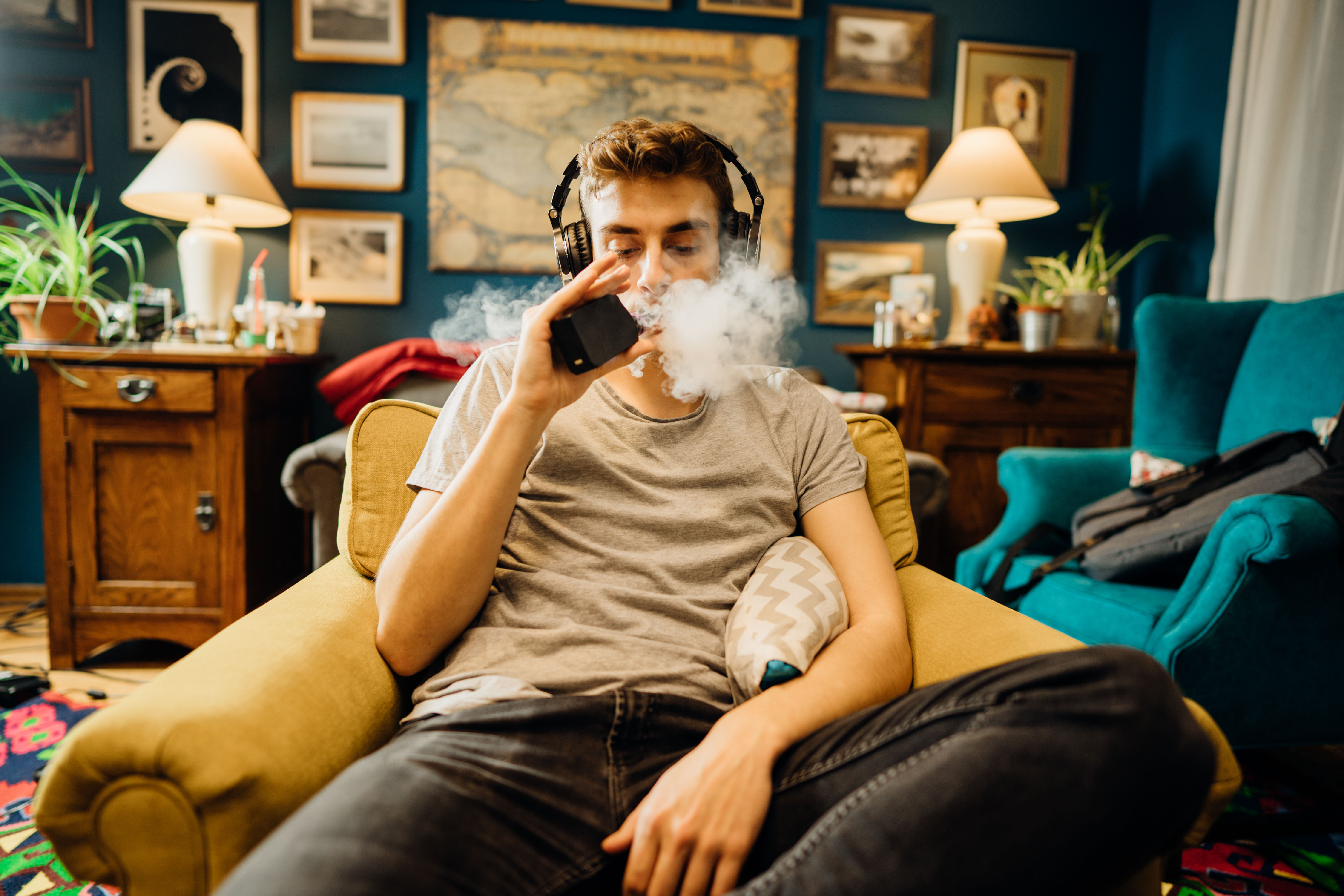 Early Signs of Vascular, Cardiorespiratory Problems Seen in Regular Vape Users