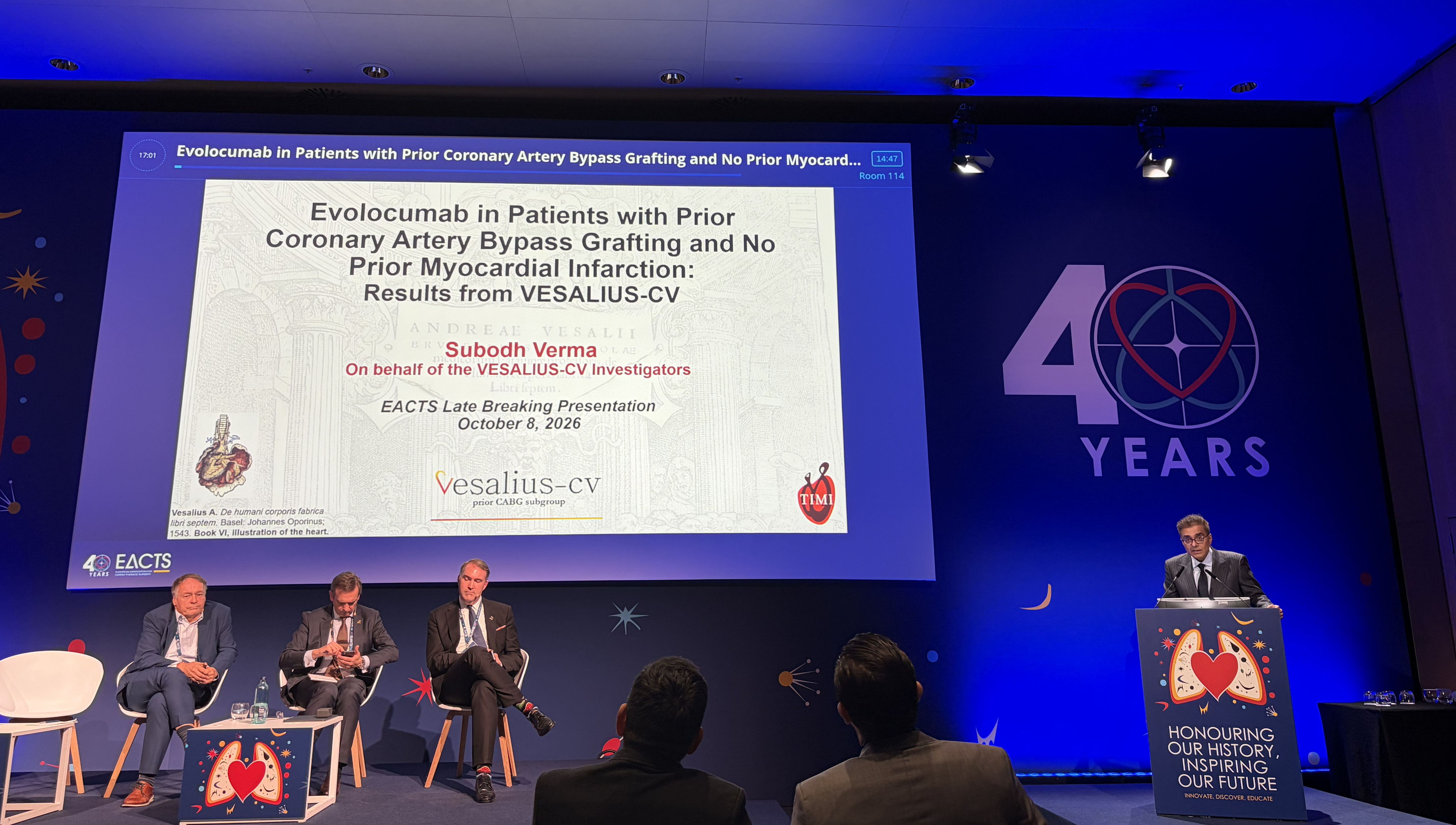 Evolocumab Reduces MACE in Patients With Prior CABG But No MI: VESALIUS-CV