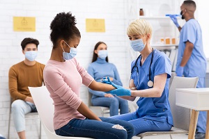 Coronavirus Vaccine Injection