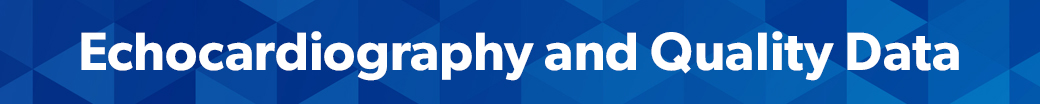 Echocardiography and Quality Data