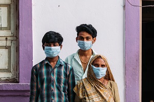 Family in India