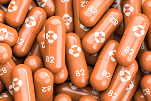 Molnupiravir was developed by Merck & Co and is an antiviral Covid-19 therapy