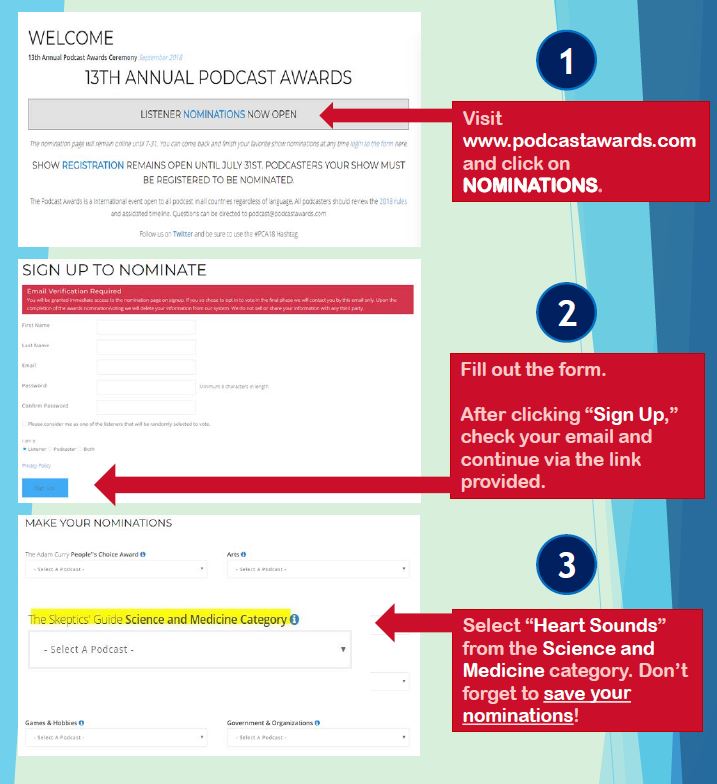 Heart Sounds - Podcast Awards 2018