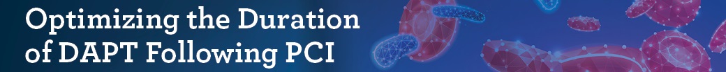 Registration - Optimizing the Duration of DAPT following PCI
