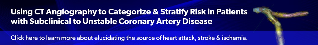 Using CT Angiography to Categorize & Stratify Risk in Patients with Subclinical to Unstable Coronary Artery Disease