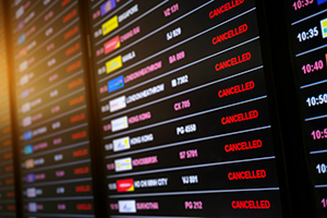 canceled flights due to covid19