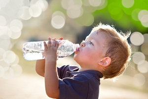 drinking water
