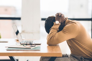 exhausted