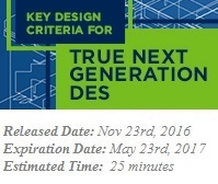 Key Design Criteria for True Next Generation DES