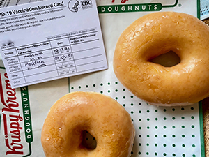 krispy kreme vaccine incentive