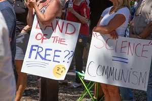 protestor