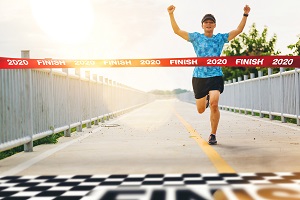 running
