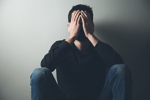 sad man