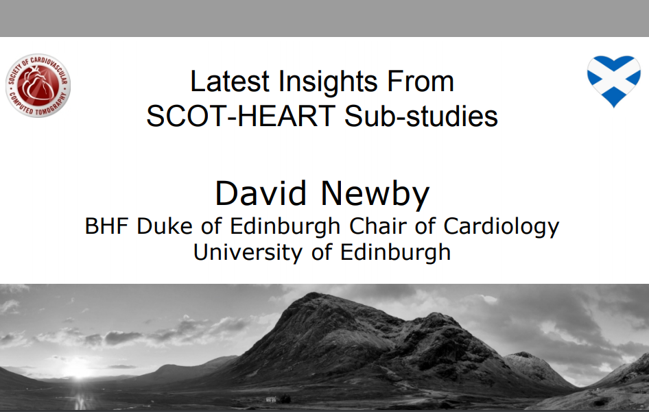 Latest Insights From SCOT-HEART Sub-studies