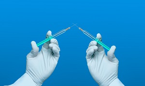 two syringes