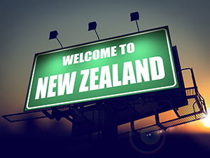 welcome to new zealand sign
