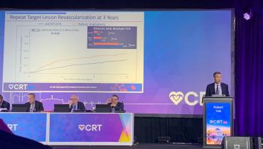 AGENT IDE Midterm Results Still Give DCB an Edge for In-Stent Restenosis