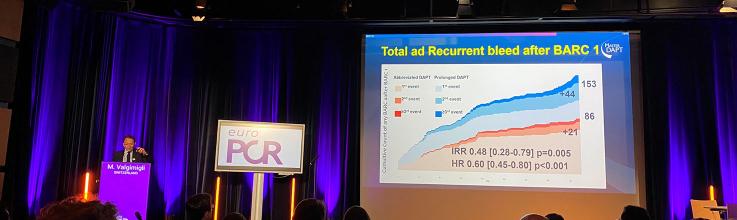 Short DAPT in High-Bleeding-Risk Patients Reduces Recurrent Events: MASTER DAPT