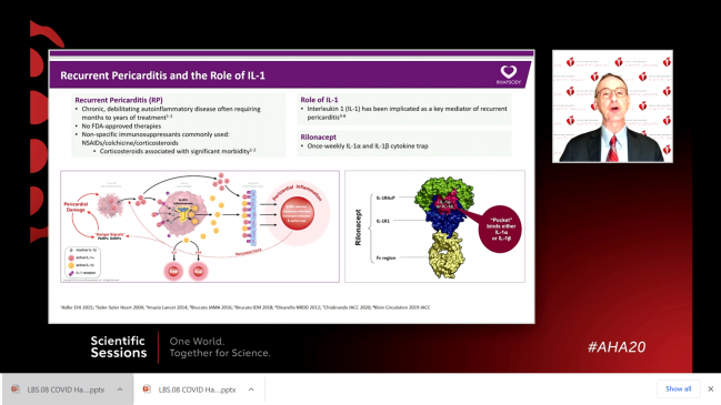 Rilonacept Prevents Recurrent Pericarditis: RHAPSODY