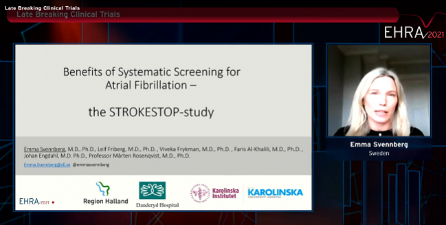 STROKESTOP: Small Clinical Benefit Seen With Systematic AF Screening