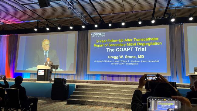 COAPT at 5 Years: MitraClip Still Ahead, but Deaths and Crossovers Cast Shadows