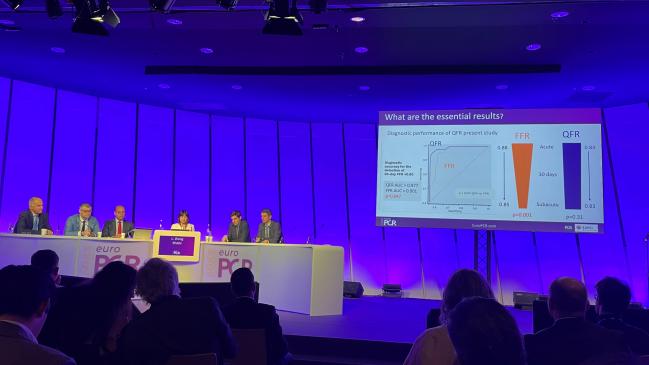 QFR More Consistent Than FFR in Nonculprit Lesions After STEMI