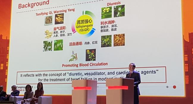 Qiliqiangxin, a Traditional Chinese Medication, Cuts CV Events in HF: QUEST