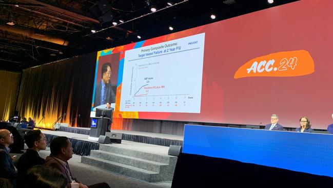 PREVENT Supports Early PCI for Vulnerable Plaque, With Reductions in MACE