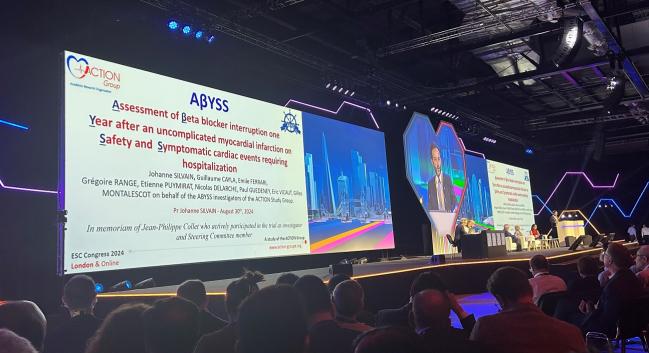 ABYSS: Safety Signal Seen When Beta-blockers Stopped in Post-MI Patients