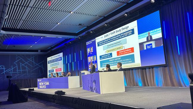 Prompt TAVI Benefits Asymptomatic AS Patients Regardless of Guideline Indication