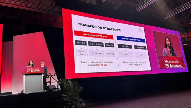Liberal Transfusion Doesn’t Decrease MACE in Surgery Patients at High Cardiac Risk: TOP