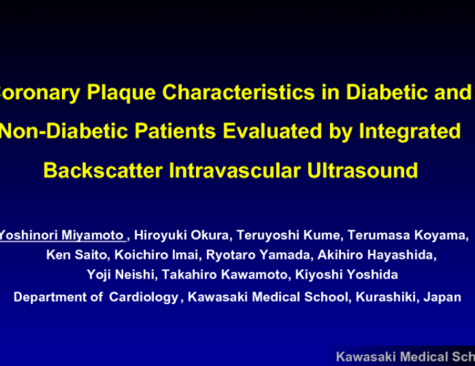 Coronary Plaque Characteristics in Diabetic and Non-diabetic Patients Evaluated by Integrated Backscatter Intravascular Ultrasound