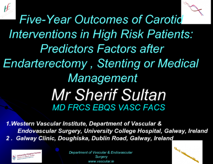 Fast track Carotid Surgery is the gold standard for High-risk (HRP) Carotid Artery Intervention: Five year Cost-effectiveness and Quality Stroke Free Survival comparison