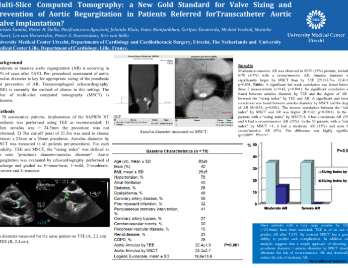 Multi-Slice Computed Tomography: a New Gold Standard for Valve Sizing and Prevention of Aortic Regurgitation in Patients Referred forTranscatheter Aortic Valve Implantation?