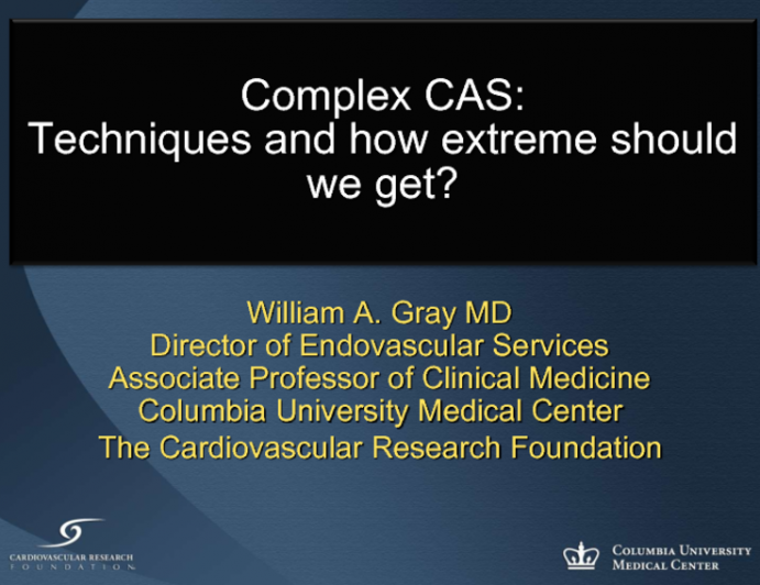 Complex Carotid Stenting: Techniques and How Extreme Should We Get?