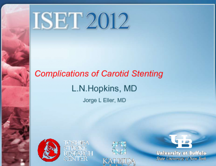 Complications of Carotid Stenting