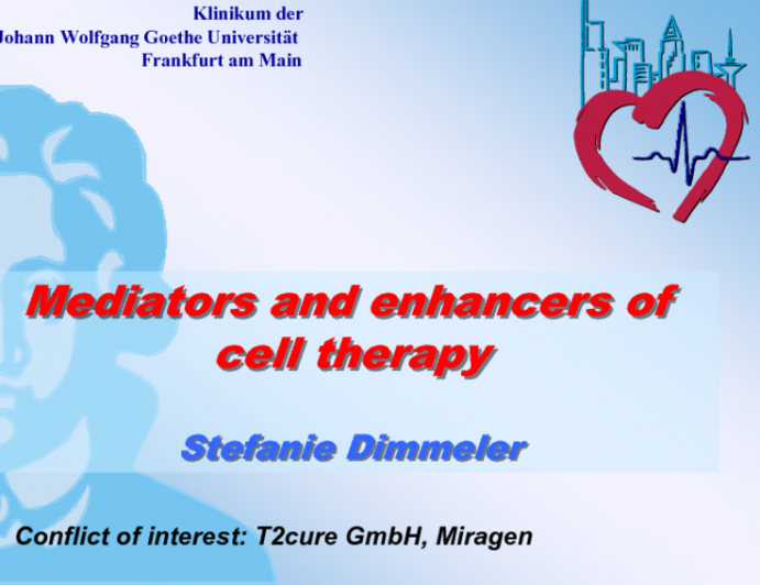 MicroRNAs: Mediators and Enhancers of Cell Therapy