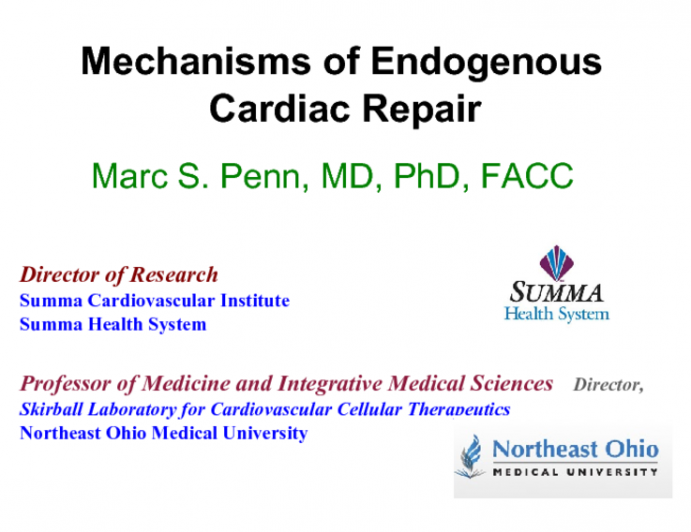 Mechanisms of Endogenous Cardiac Repair