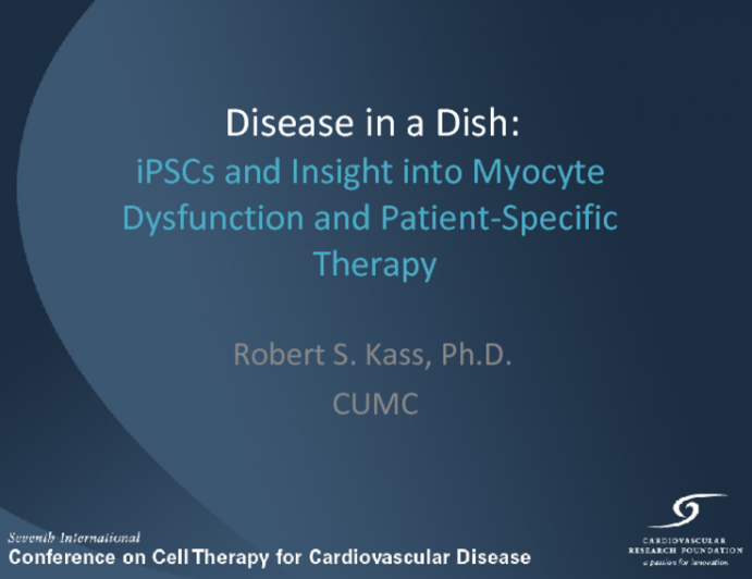 Disease in a Dish: Underlying Mechanisms of Myocyte Dysfunction