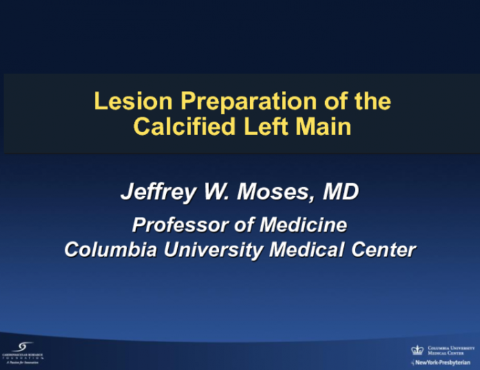 Lesion Preparation of the Calcified Left Main: PTCA vs. Scoring Balloons vs Rotational Atherectomy (with Case Vignettes)