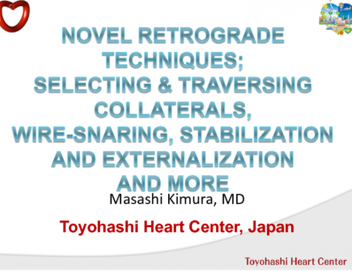 Retrograde Technique 2: Selecting and Traversing Collaterals, Wire Snaring, Stabilization and Externalization, and More (with Case Examples)