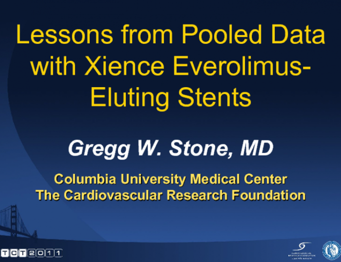 Lessons from Pooled Data with Xience Everolimus-Eluting Stents