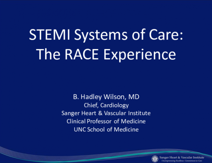 STEMI Systems of Care: The Race Experience