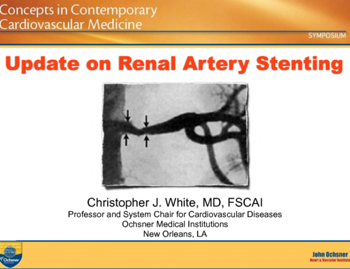 Update on Renal Artery Stenting