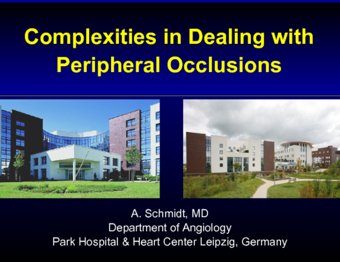 Complexities in Dealing with Peripheral Occlusions